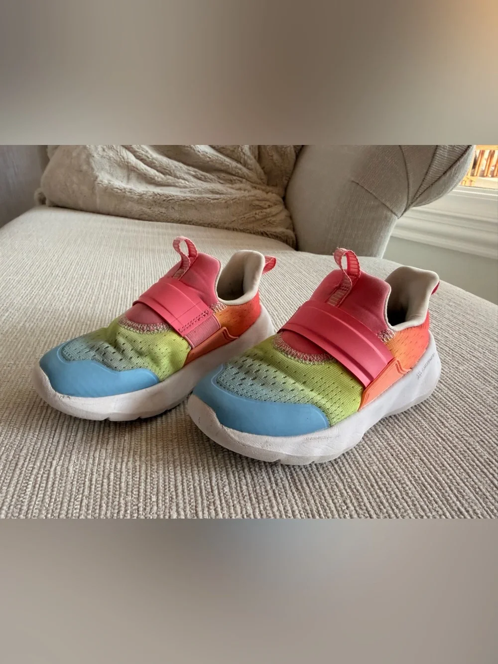 all in motion Kids Multicolor Dillon Slip-On Sneakers 11T